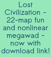 Lost Civilization - 22-map fun and nonlinear megawad - now with download link!